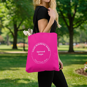 Runde Business-Marke Rosa Tragetasche Tasche