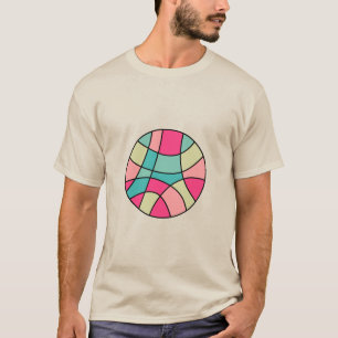 Runde Farbige Abstract 160422(07) T-Shirt