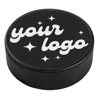 Runde Firmenlogos für benutzerdefinierte Markenbez Eishockey Puck