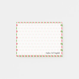 Runde Flaggen Italiens Post-it Klebezettel