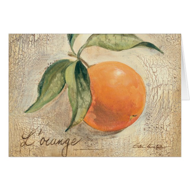 Runde glänzende orange Frucht (Vorderseite (Horizontal))