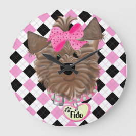 Runde (große) Uhr personalisieren