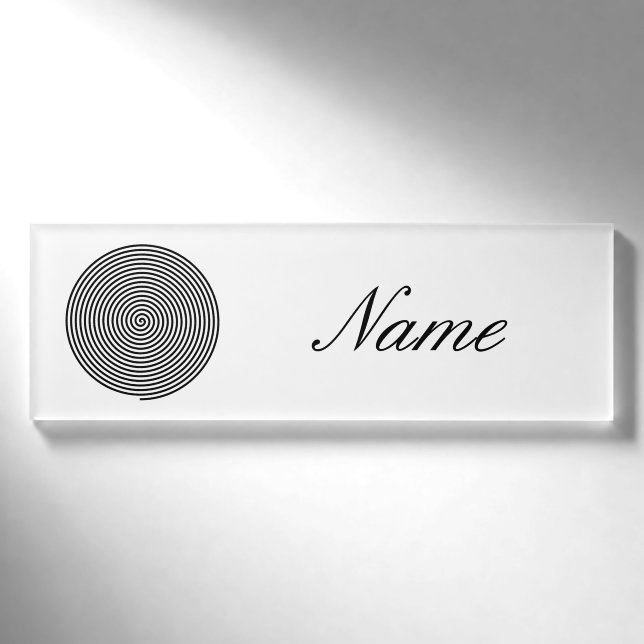 Runde Hypnose Circle Thunder_Cove Namenschild (Vorderseite)