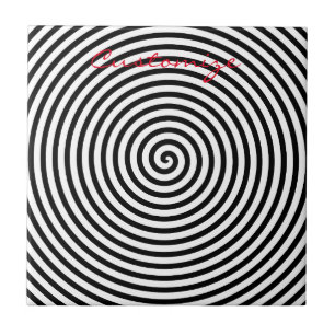 Runde Hypnose Spiral Thunder_Cove Fliese