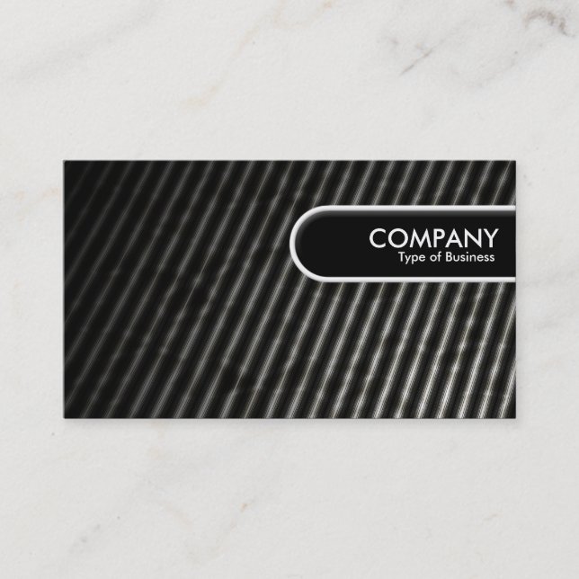 Runde Kante - Wellblechprofil Visitenkarte (Vorderseite)