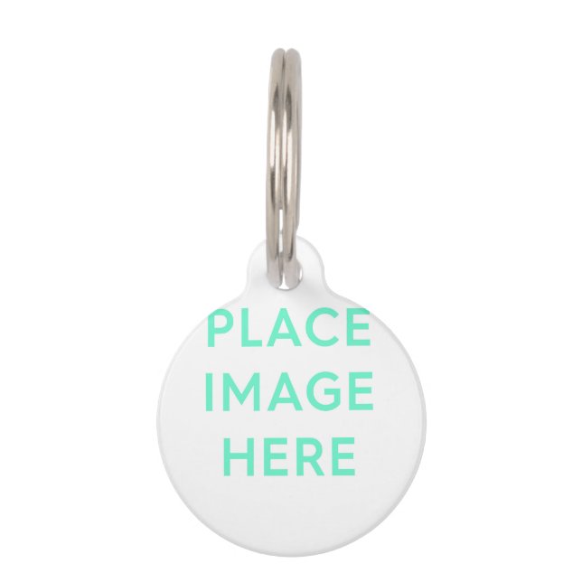 Runde kleine Haustiermarke (Vorderseite)