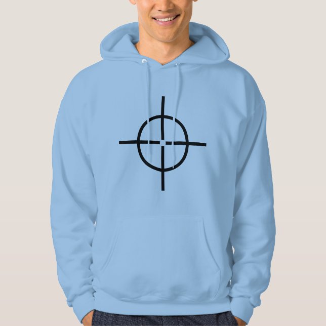 Runde Kreuzungen Hoodie (Vorderseite)
