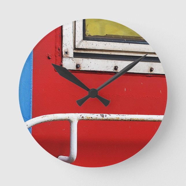 Runde (mittlere) Uhr (Vorderseite)