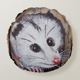 Runde Pilze Wildtiere Rundes Kissen