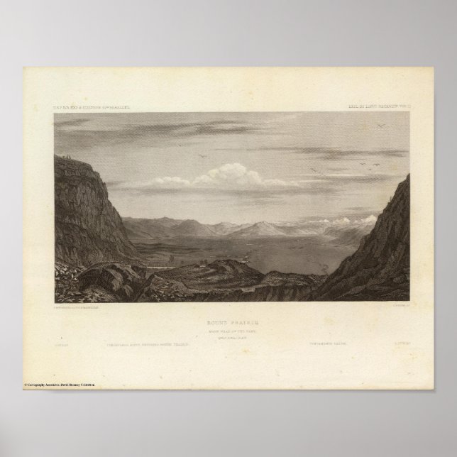 Runde Prärie vom Leiter desselben Poster (Vorne)