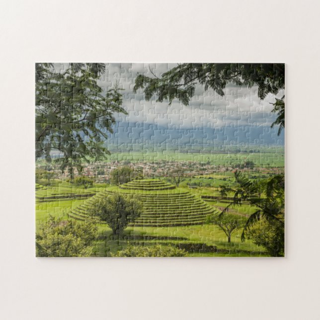 Runde Pyramide-Ruinen, Sayulita, Nayarit, Mexiko (Horizontal)