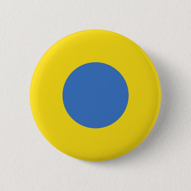 Runde Scheibe der ukrainischen Luftwaffe Button (Vorderseite)