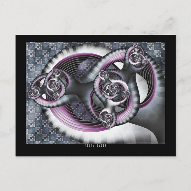 Runde über postkarte (Vorderseite)