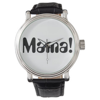 Runde Uhr für Ihre Mama