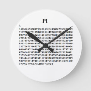Runde Uhr PUs