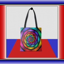 Runde und psychedelische Fraktal Kunst