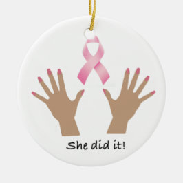 Runde Verzierung Keramik Ornament