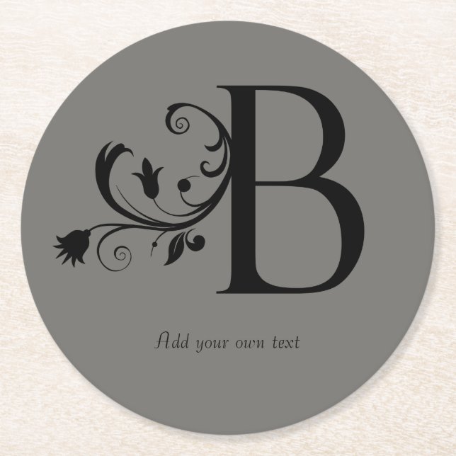 Runde WegwerfUntersetzer Runder Pappuntersetzer (Vorderseite)