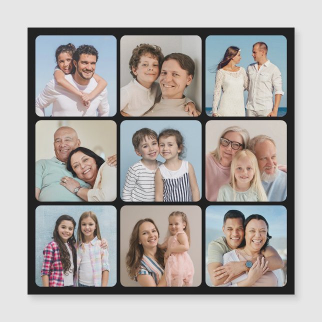 Rundecken 9 Fotokassette Magnetkarte (Vorderseite)