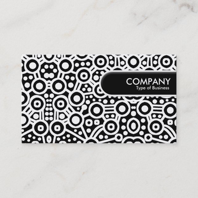 Runded Edge Tag - Alien Circuits (Vorderseite)