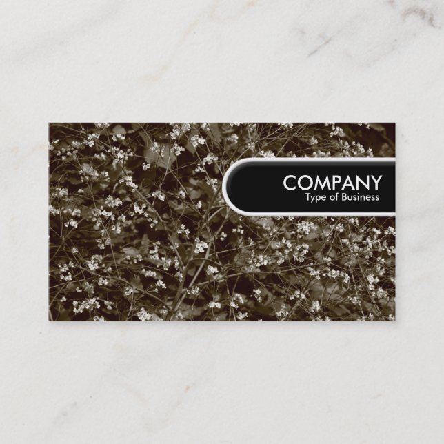 Runded Edge Tag - Blossom (Vorderseite)