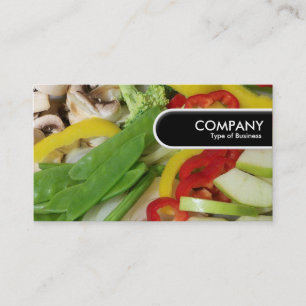 Runded Edge-Tag - Bratvegetables 02 Visitenkarte