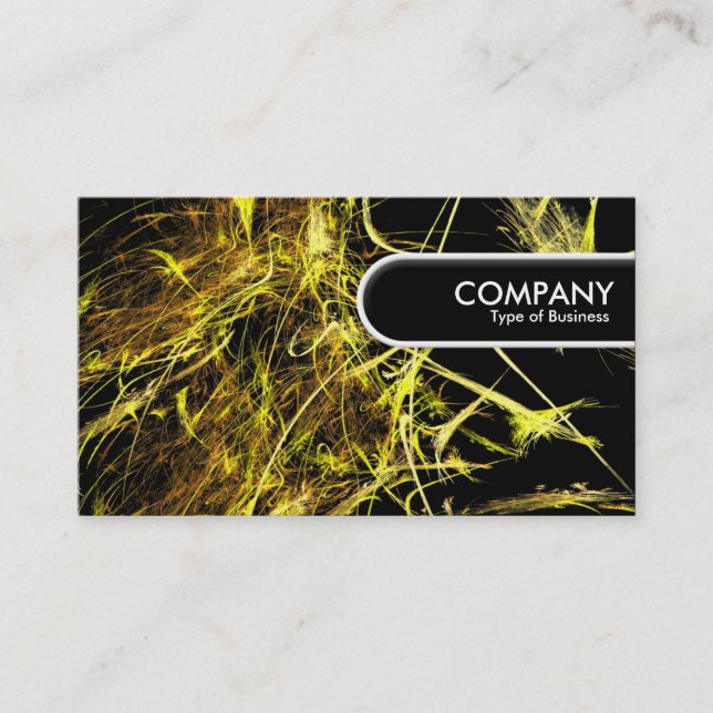 Runded Edge-Tag - Fraktal 02 Visitenkarte (Vorderseite)