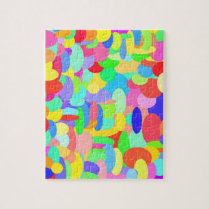 Runden des Farbpuzzles