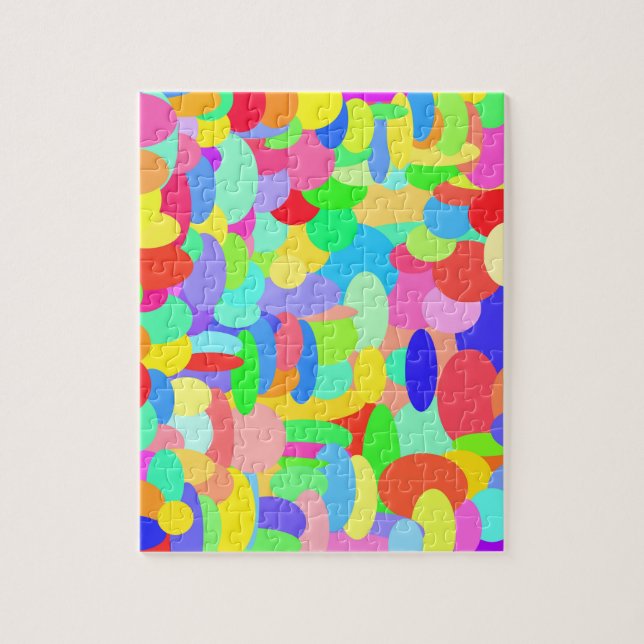 Runden des Farbpuzzles (Vertikal)