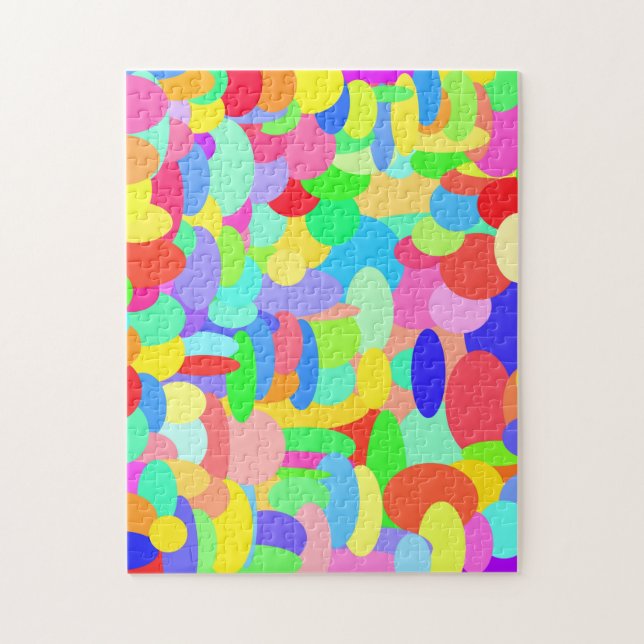 Runden des Farbpuzzles (Vertikal)