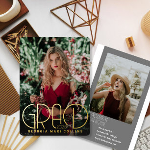 Runder Abschluss Folieneinladung