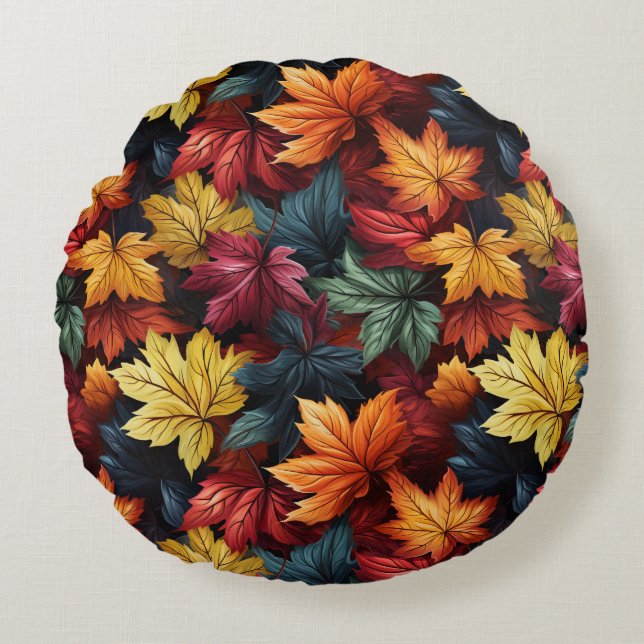 Runder Akzent Rundes Kissen (Vorderseite)