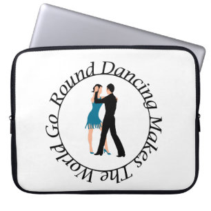 Runder Dance Laptop Schlauch 15 Zoll Laptopschutzhülle