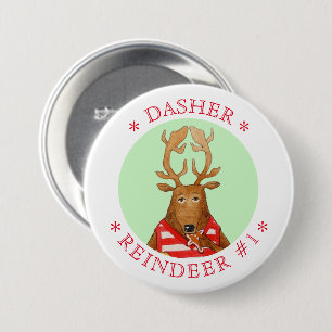 Runder DASHER-Button-Button Button