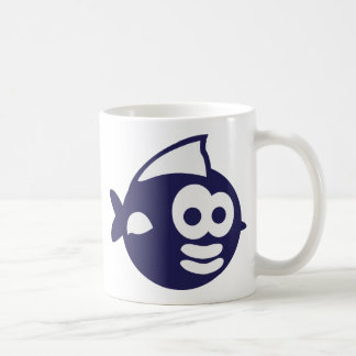 Runder Fisch fish Kaffeetasse