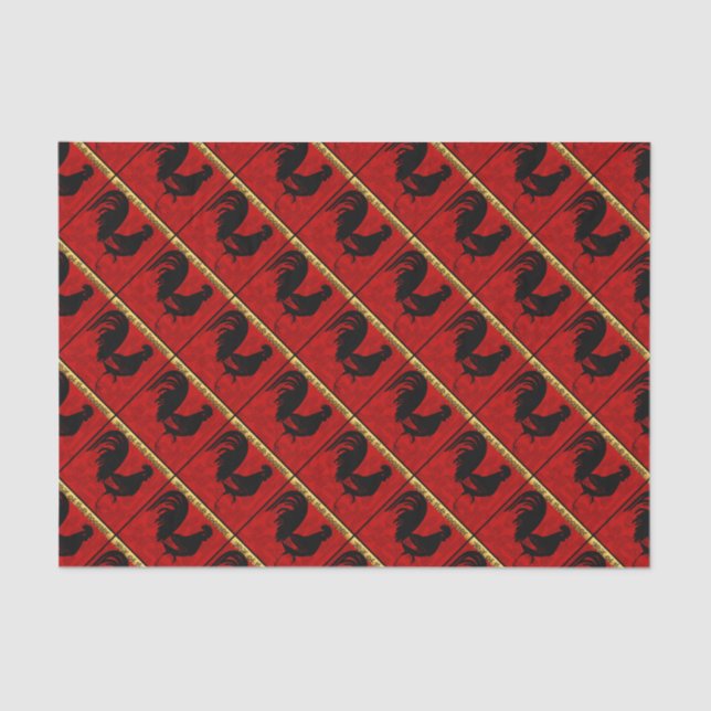 Runder Jahr 2017 - Tissue Paper 1 Seidenpapier (Vorderseite)