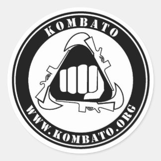 Runder Klebstoff des Kombato Runder Aufkleber