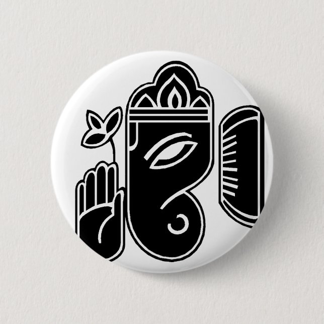 Runder Knopf Button (Vorderseite)