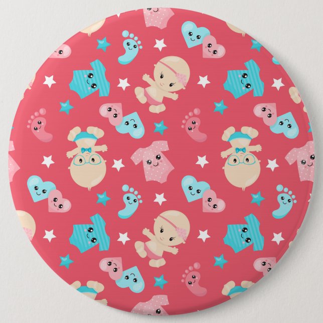 Runder Knopf Button (Vorderseite)