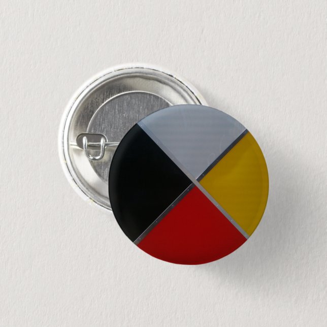 Runder Knopf für das medizinische Rad Button (Vorne & Hinten)