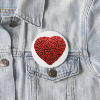 Runder Knopf, groß, 3 Zoll Button