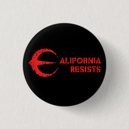 Runder Knopf, groß, 3 Zoll Kalifornien resistent Button