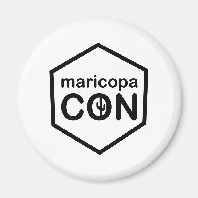 Runder MaricopaCon-Magnet Magnet (Vorne)