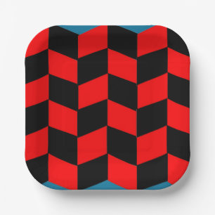 Runder Papier-Teller Werfen Sie eine spektakuläre Pappteller