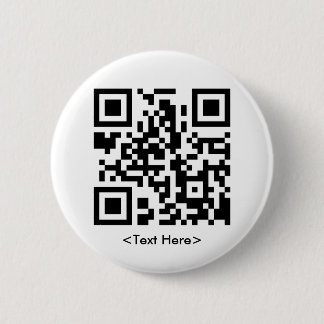 Runder QR Code-Knopf Button