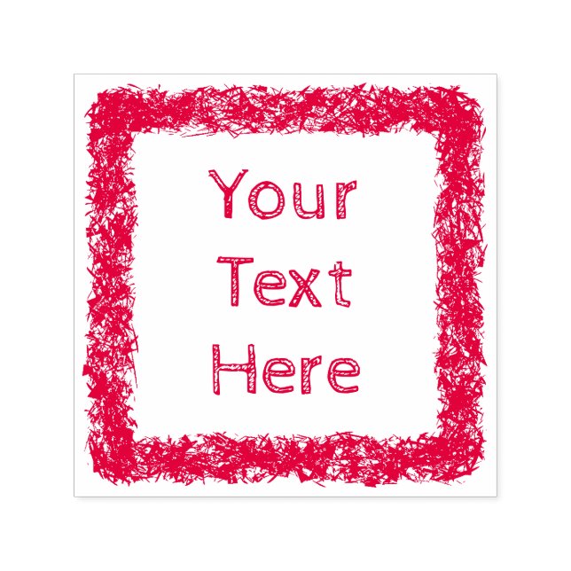 Runder Rahmen Permastempel (Design)