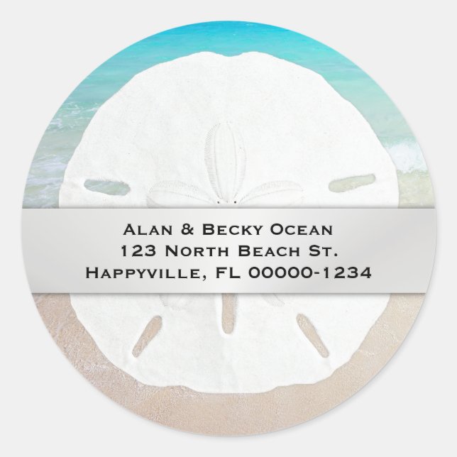 Runder Runder Aufkleber (Vorderseite)