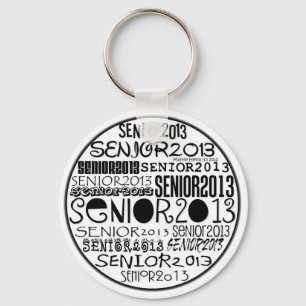 Runder Schlüsselanhänger des Senior-2013
