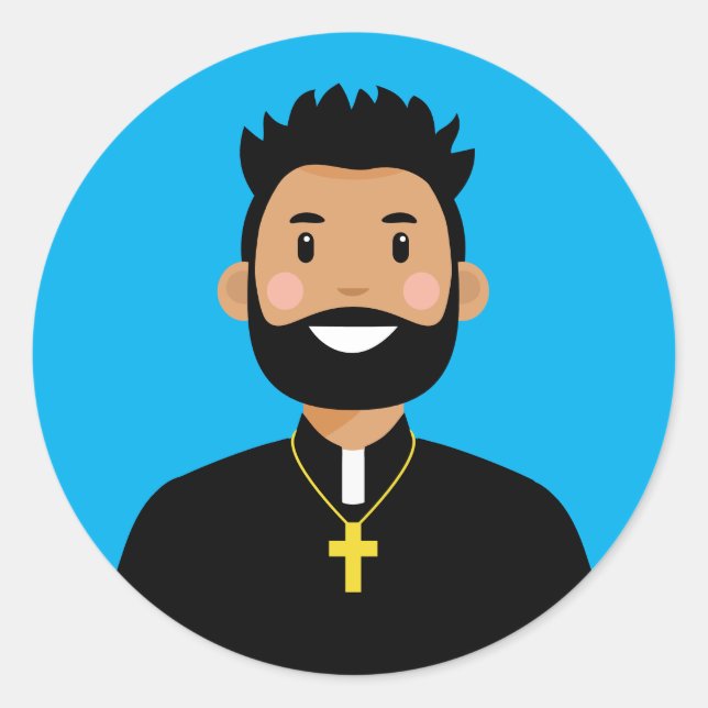 Runder Sticker (Vorderseite)