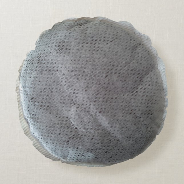 Runder Teabag Kissen Kissen (Vorderseite)